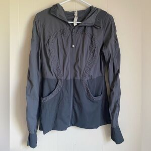 Lululemon Dance Studio Jacket Size 12 Coal Colour